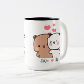 Bubu und Dudu Tasse - Personalisierte Couple-Gesch (VorderseiteRechts)