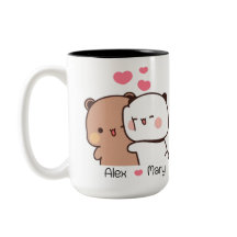 Bubu und Dudu Tasse - Personalisierte Couple-Gesch