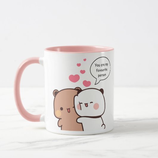 Bubu und Dudu Tasse Personalisierte Couple Gift (Links)