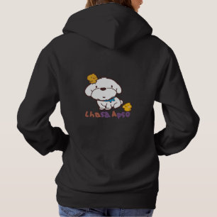 Bubu und Guagua (Lhasa apso und kleines Huhn) Hoodie