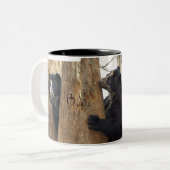 Bubu Verstecken-Tasse Zweifarbige Tasse (Vorderseite Links)