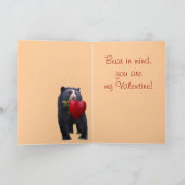 Bubus Valentine Feiertagskarte (Innenseite)