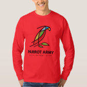 Buc Report Show Parrot Army T-Shirt (Vorderseite)
