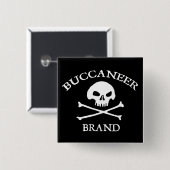 Buccaneer Brand Button (Vorne & Hinten)