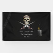 Buccaneer Party Pirate Thema Geburtstag / Bachelor Banner (Horizontal)