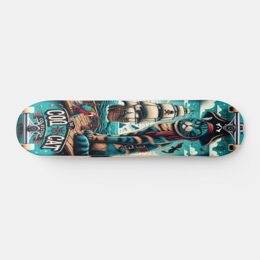 Buccaneer Whiskers Skateboard (Horizontal)