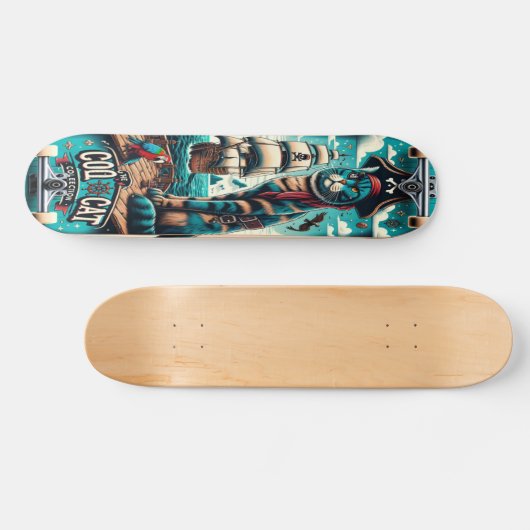 Buccaneer Whiskers Skateboard (Horizontal)