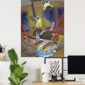 Buccaneer's Hintern - Pirate Art von Kulhanek Poster (Heimbüro)