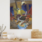 Buccaneer's Hintern - Pirate Art von Kulhanek Poster (Küche)