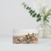 Buccaroos 1902 visitenkarte (Stehend Vorderseite)