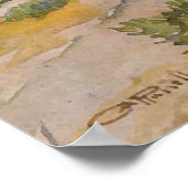 Buccaroos von Charles Marion Russell Poster (Ecke)