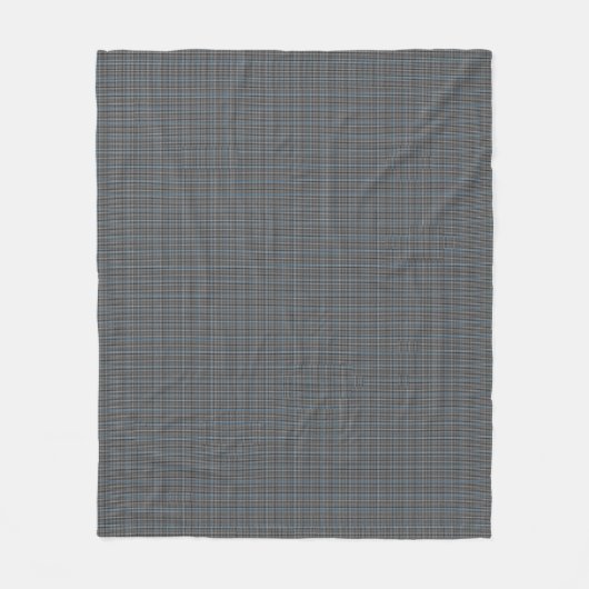 Buccleuch Karo Haig Gladstone Pattern Fleecedecke (Vorderseite)