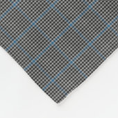 Buccleuch Karo Haig Gladstone Pattern Fleecedecke (Ecke)