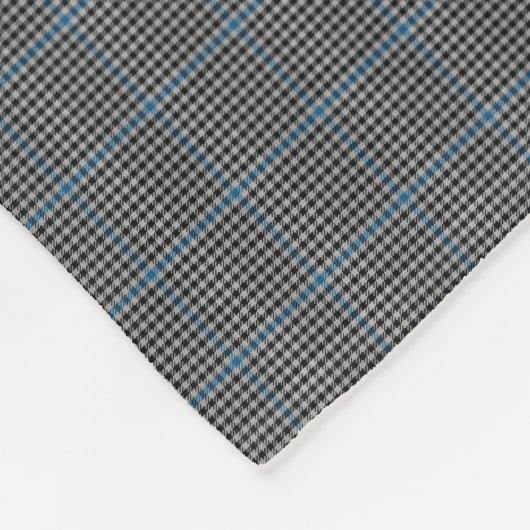 Buccleuch Karo Haig Gladstone Pattern Fleecedecke (Ecke)