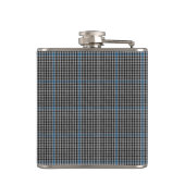 Buccleuch Karo Haig Gladstone Pattern Tartan Flachmann (Rückseite)