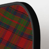 Buccleuch Offizielles Tartan mit Monogramm/Initial Pickleball Schläger (Linke Seite)