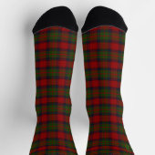 Buccleuch Offizielles Tartan mit Monogramm/Initial Socken (Oben)