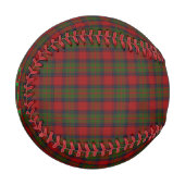 Buccleuch Offizielles Tartan mit Monogramm/Name Baseball (Vorderseite Links)