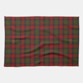 Buccleuch Offizielles Tartan mit Monogramm/Name Geschirrtuch (Horizontal)