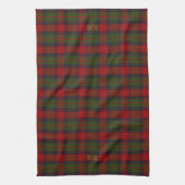 Buccleuch Offizielles Tartan mit Monogramm/Name Geschirrtuch (Vertikal)