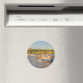 Buceo Port, Montevideo, Uruguay Magnet (In Situ (Geschirrspüler))