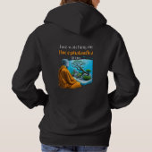 Bucephalandra Zen – A Meditative Aquascaping Hoodie (Rückseite)