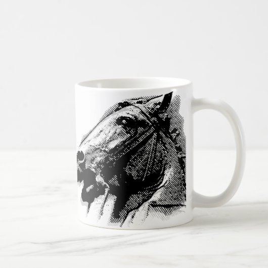 Bucephalus Kaffeetasse (Rechts)