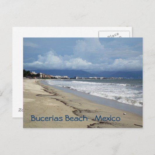 Bucerias Beach Sommerzeit Postkarte (Vorne/Hinten)