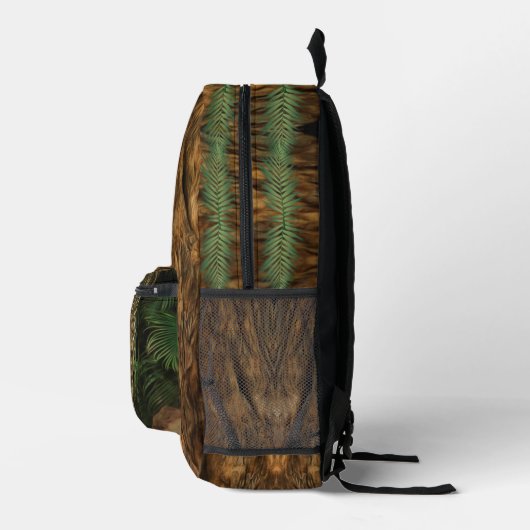 Bucerias Iguana 1069 Bedruckter Rucksack (Rechts)