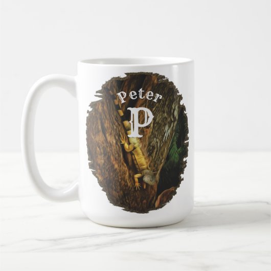 Bucerias Iguana 1069 Kaffeetasse (Links)