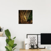 Bucerias Iguana 1069 Kunstprint Poster (Heimbüro)