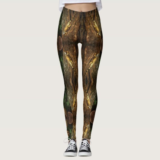 Bucerias Iguana 1069  Leggings (Vorderseite)
