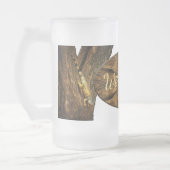 Bucerias Iguana 1069 Mattglas Bierglas (Links)