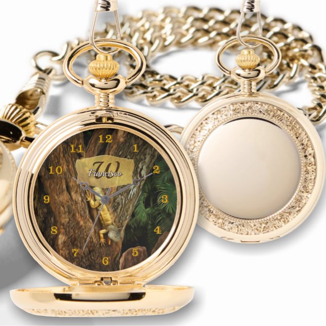 Bucerias Iguana 1069 Monogramm Armbanduhr (Von Creator hochgeladen)