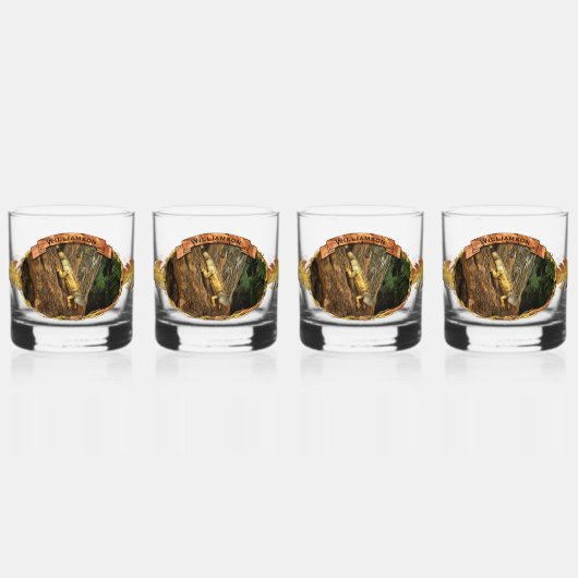 Bucerias Iguana 1069 Whiskyglas (Vorderseite)