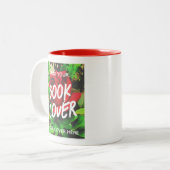 Buch-Abdeckung Autor Werbebuch starten Red hinzufü Zweifarbige Tasse (Vorderseite Links)