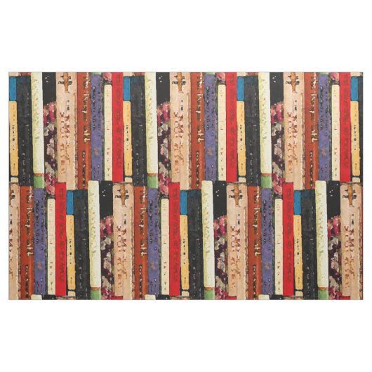Buch-abstraktes Gewebe Stoff (Fat Quarter (45,7 x 55,9 cm))
