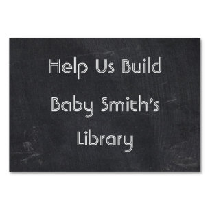 Buch anstelle von Karte