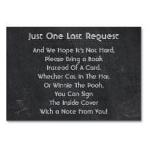 Buch anstelle von Karte