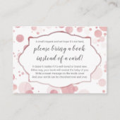 "Buch anstelle von Karte mitbringen" Ticket, Babyd (Vorderseite)