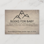 Buch-Antrag-Abenteuer ist dort draussen Berg Begleitkarte (Vorderseite)