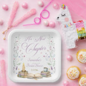 Buch-Baby-Party Pappteller (Party)