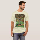Buch-Baum-T-Shirt T-Shirt (Vorne ganz)