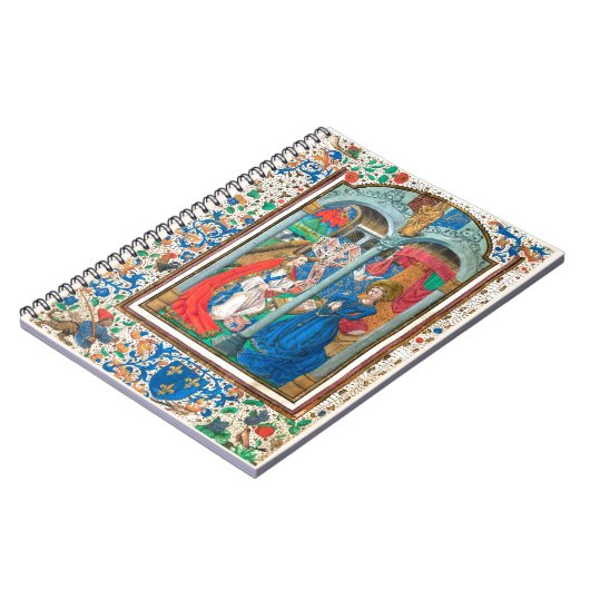 Buch belichtetes Manuskript-der Kunst der (Linke Seite)