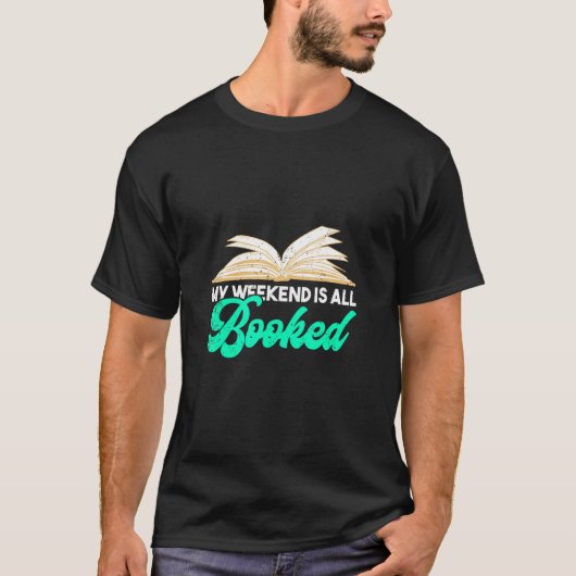 Buch Bibliophile Reading T-Shirt (Vorderseite)