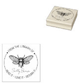 Buch-Bibliothek Buchzeichen Buch Briefmarke Custom Gummistempel (Stempel)