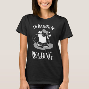 Buch Bookworading Bookworm Bibliophile Nerd Ge T-Shirt