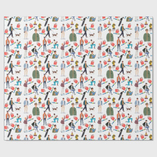 Buch Boyfriend Wrapping Paper Geschenkpapier