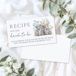 Buch Brautparty Rezepte Begleitkarte