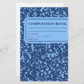 Buch Briefpapier (Vorne/Hinten)